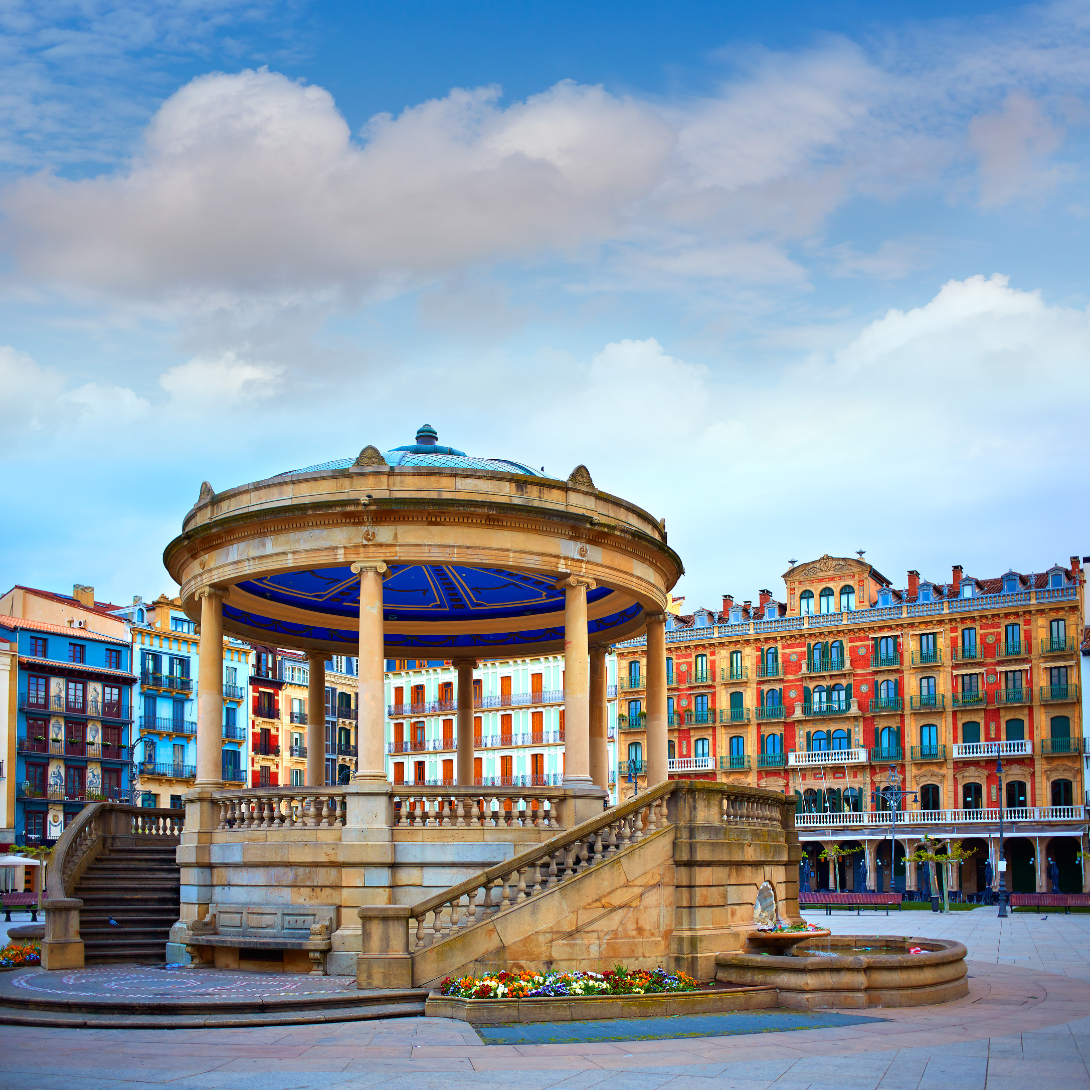 Pamplona Navarra Spain Plaza 